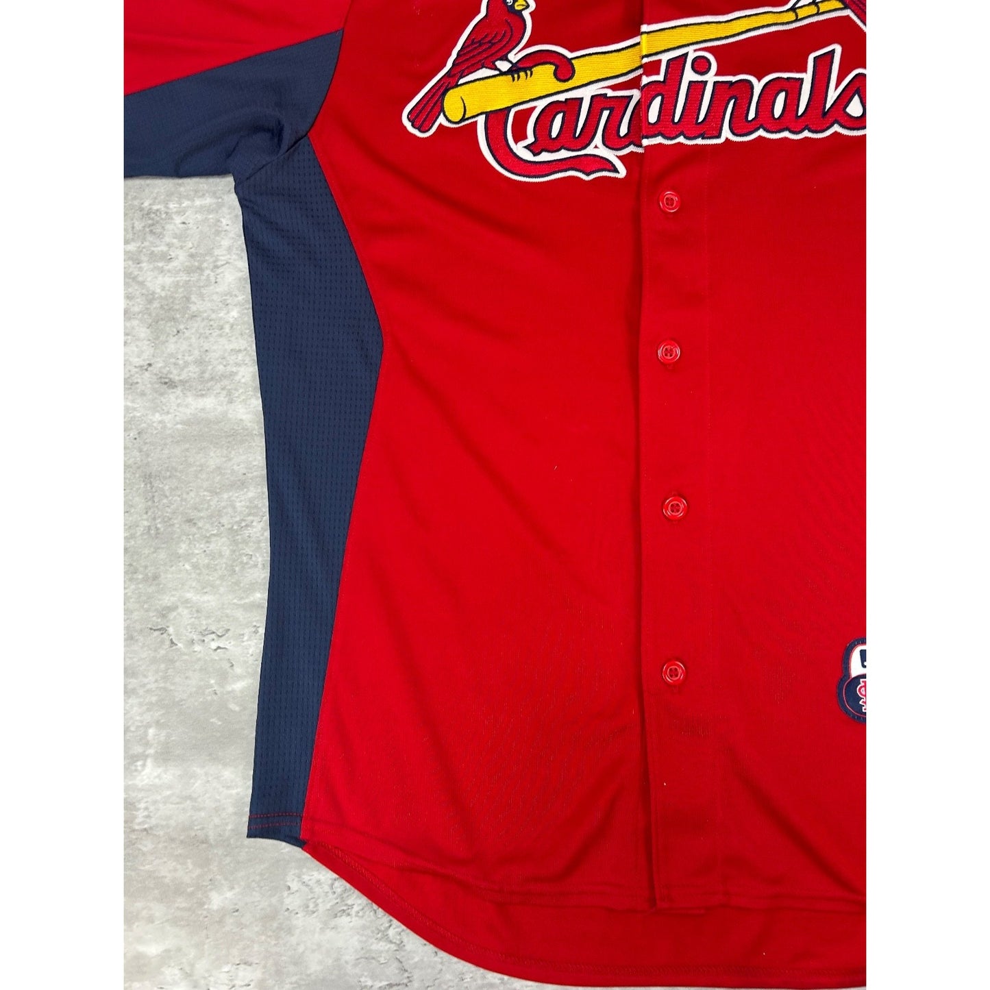 Vintage St Louis Cardinals MLB Stitched Baseball Jersey Size Medium Red