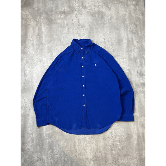 Polo Ralph Lauren Long Sleeve Button Up Shirt Size XL Blue