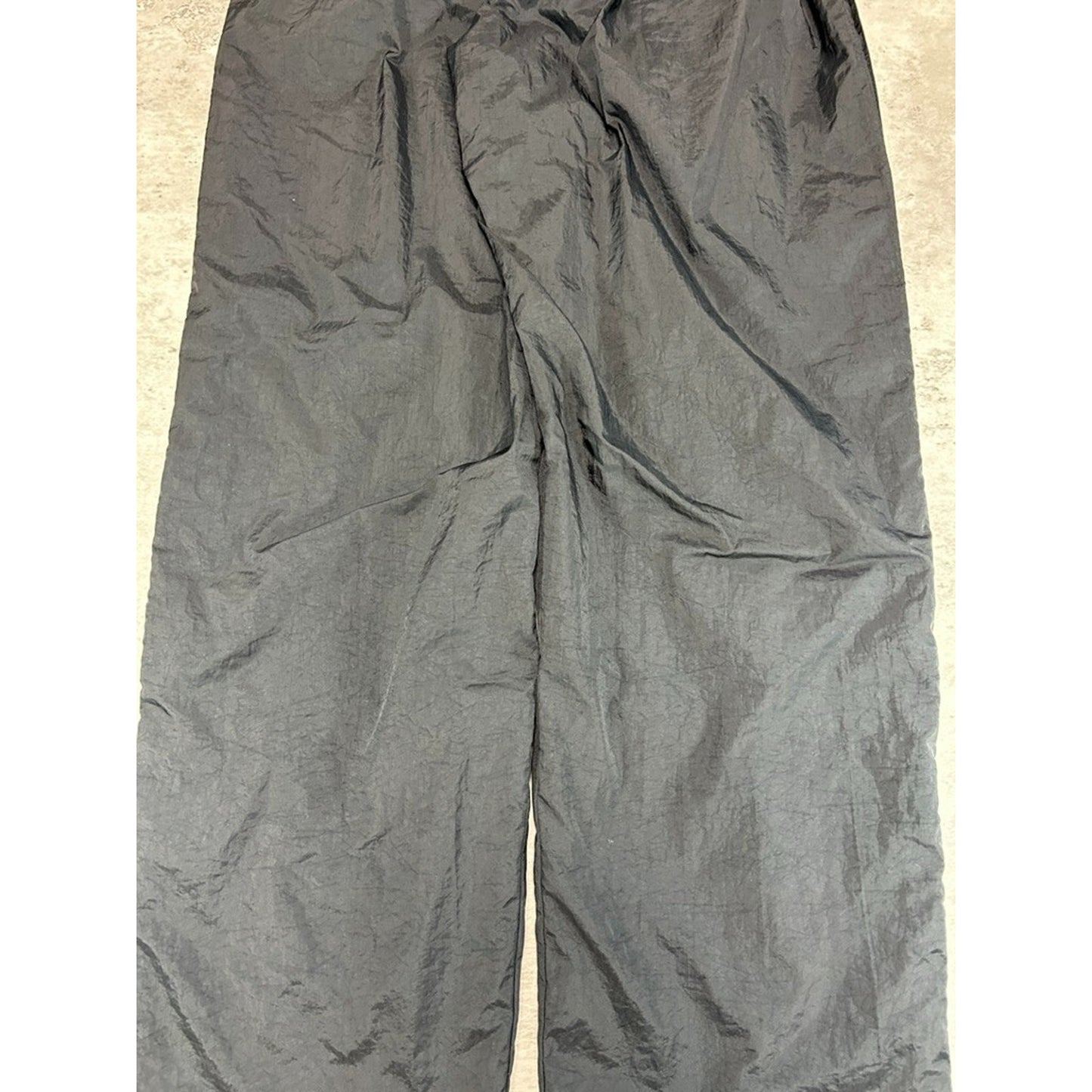 Vintage Adidas Embroidered Logo Three Stripe Nylon Track Pants Size Small