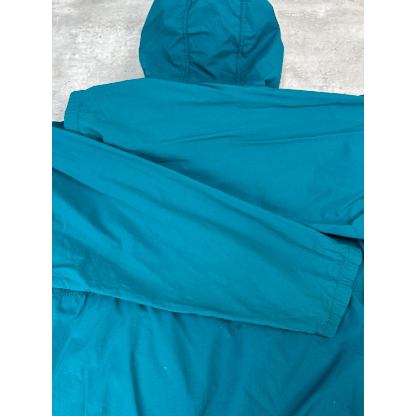 Vintage 90s Patagonia 1/2 Zip Pullover Hooded Anorak Windbreaker Jacket Sz Large