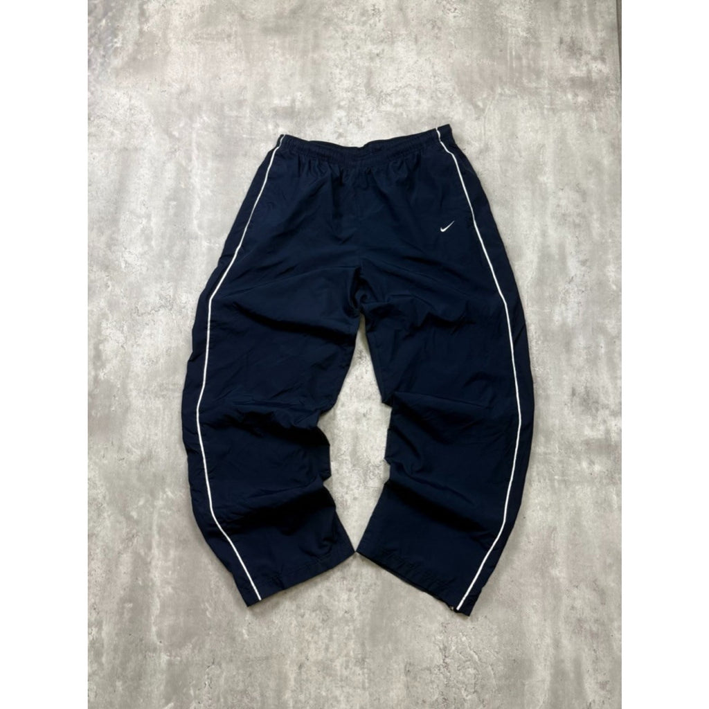 Vintage Nike Embroidered Swoosh Nylon Track Pants Size XL