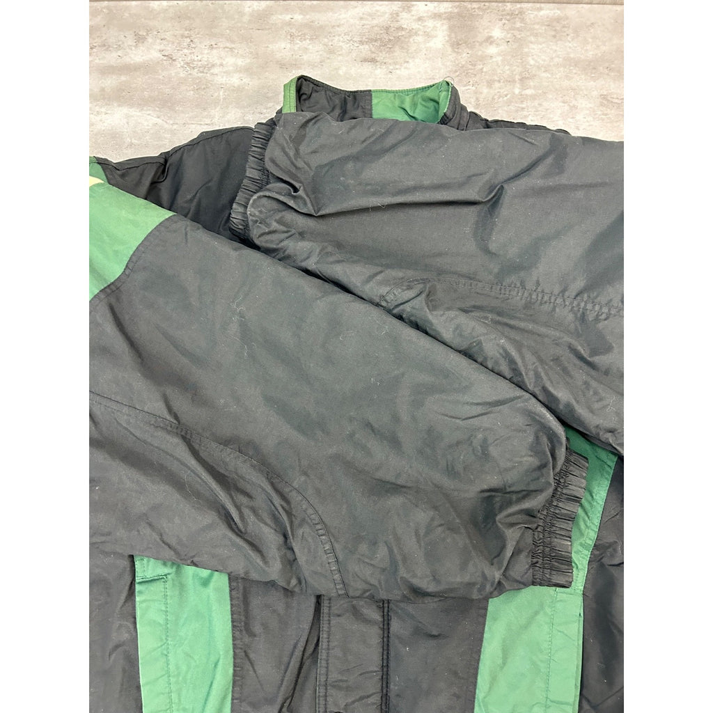 Vintage 90s Green Bay Packers NFL Insulated Full Zip Starter Jacket Size 2XL