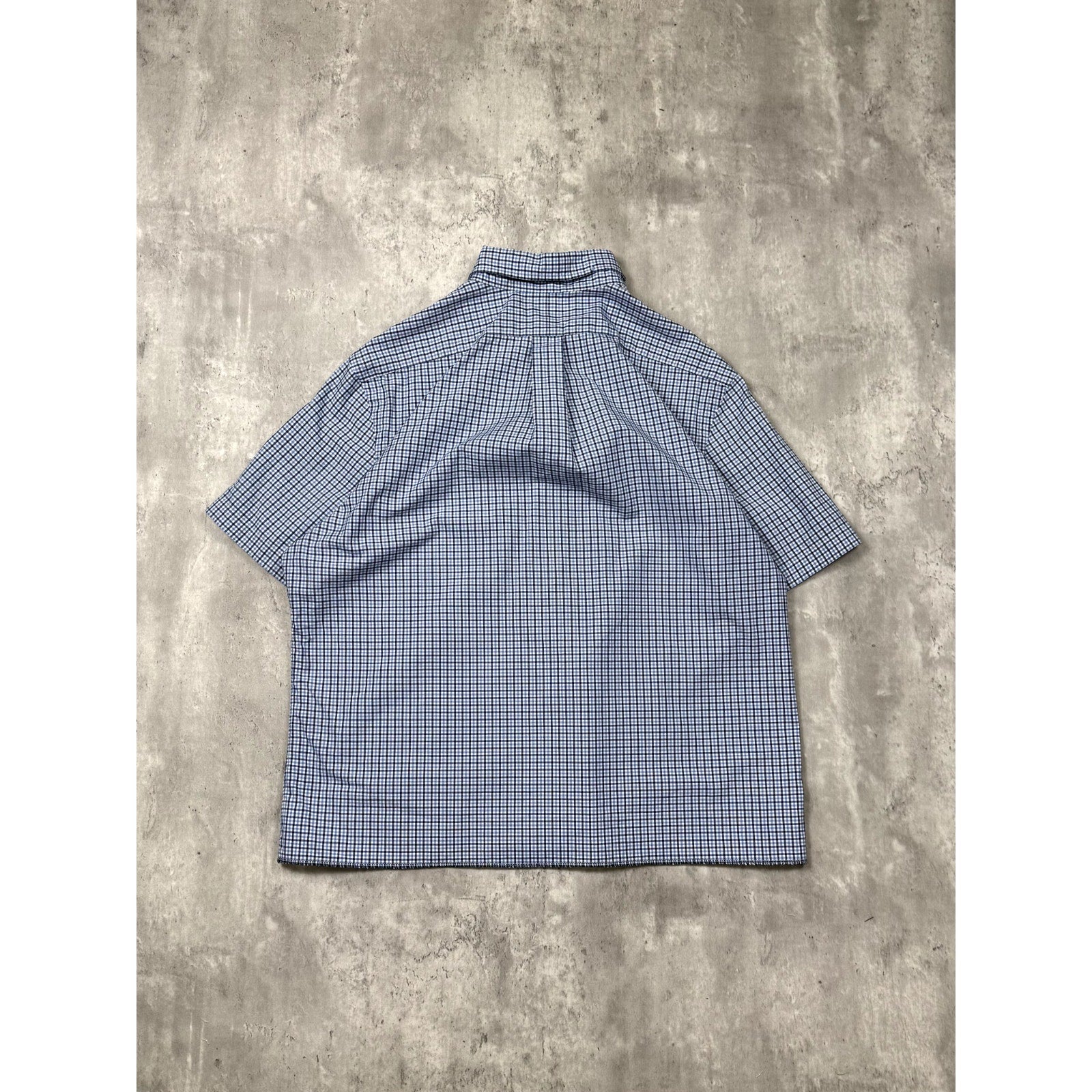 Vintage Polo Ralph Lauren Embroidered Pony Plaid Button Up Shirt Size Large