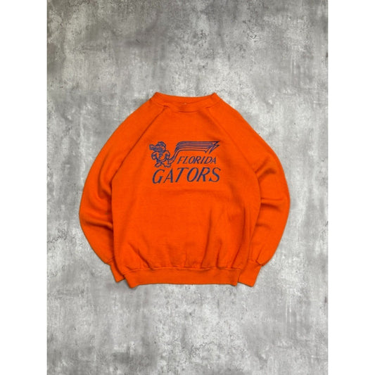 Vintage 80s Florida Gators NCAA Collegiate Spellout Graphic Sweatshirt Sz Large