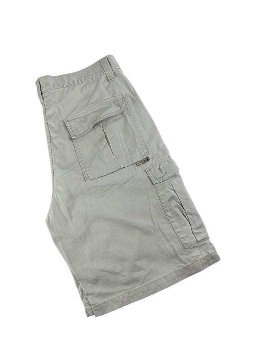 Vintage Y2K Levi's Silvertab Khaki Cargo Shorts Size 35