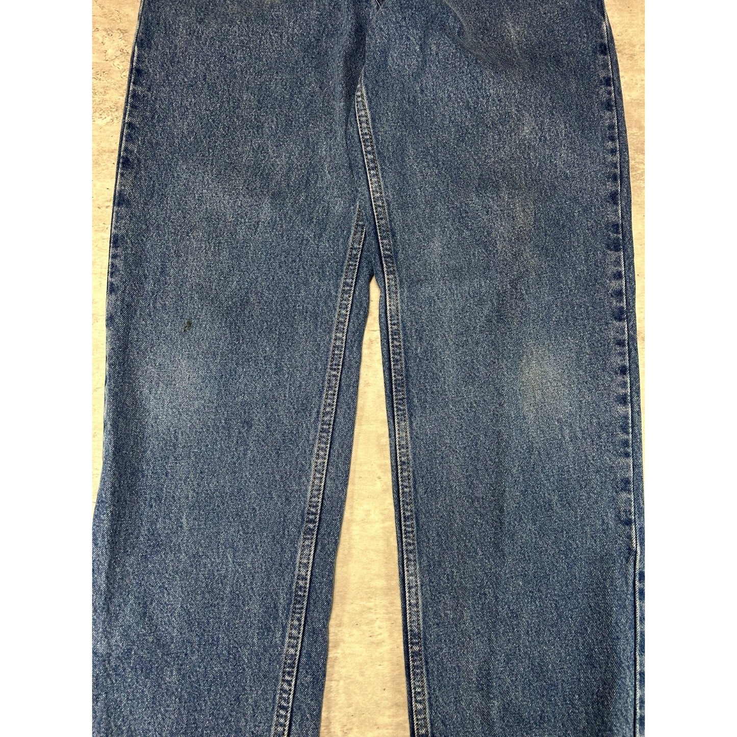 Vintage Chaps Medium Wash Denim Pants Size 30 Blue
