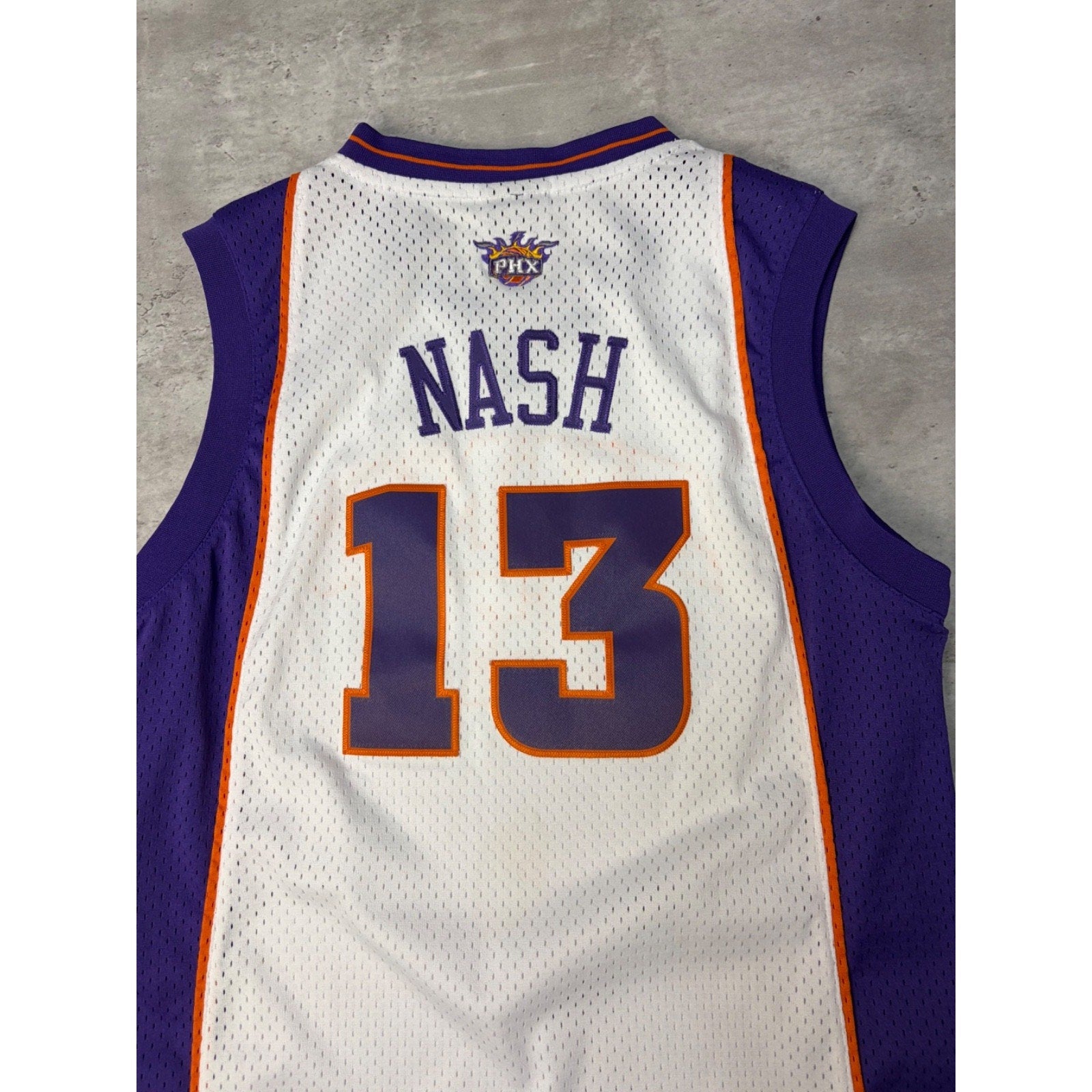 Vintage Steve Nash #13 Phoenix Suns NBA Adidas Basketball Jersey Size XL YOUTH