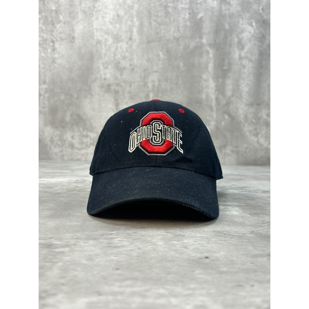 Vintage Ohio State Buckeyes NCAA Embroidered Logo Collegiate Fitted Hat OSFA