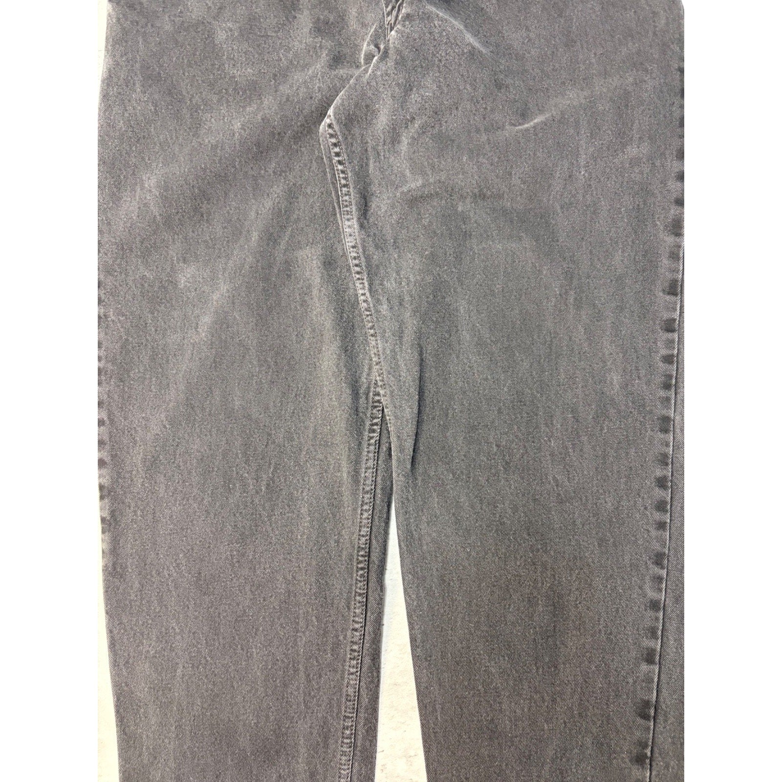 Vintage Levis 560 Red Tab Loose Fit Black Wash Denim Pants Size 39