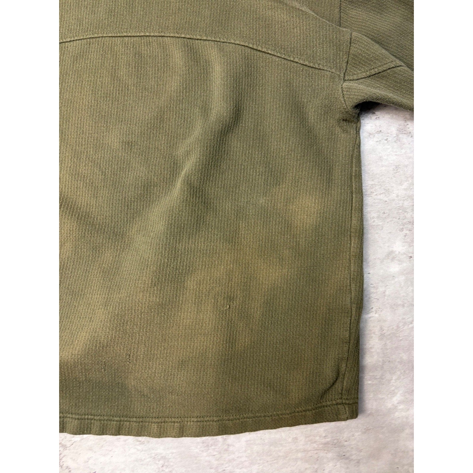 Vintage Malahu Blank Earth Tone Pullover Hooded Sweatshirt Size Large