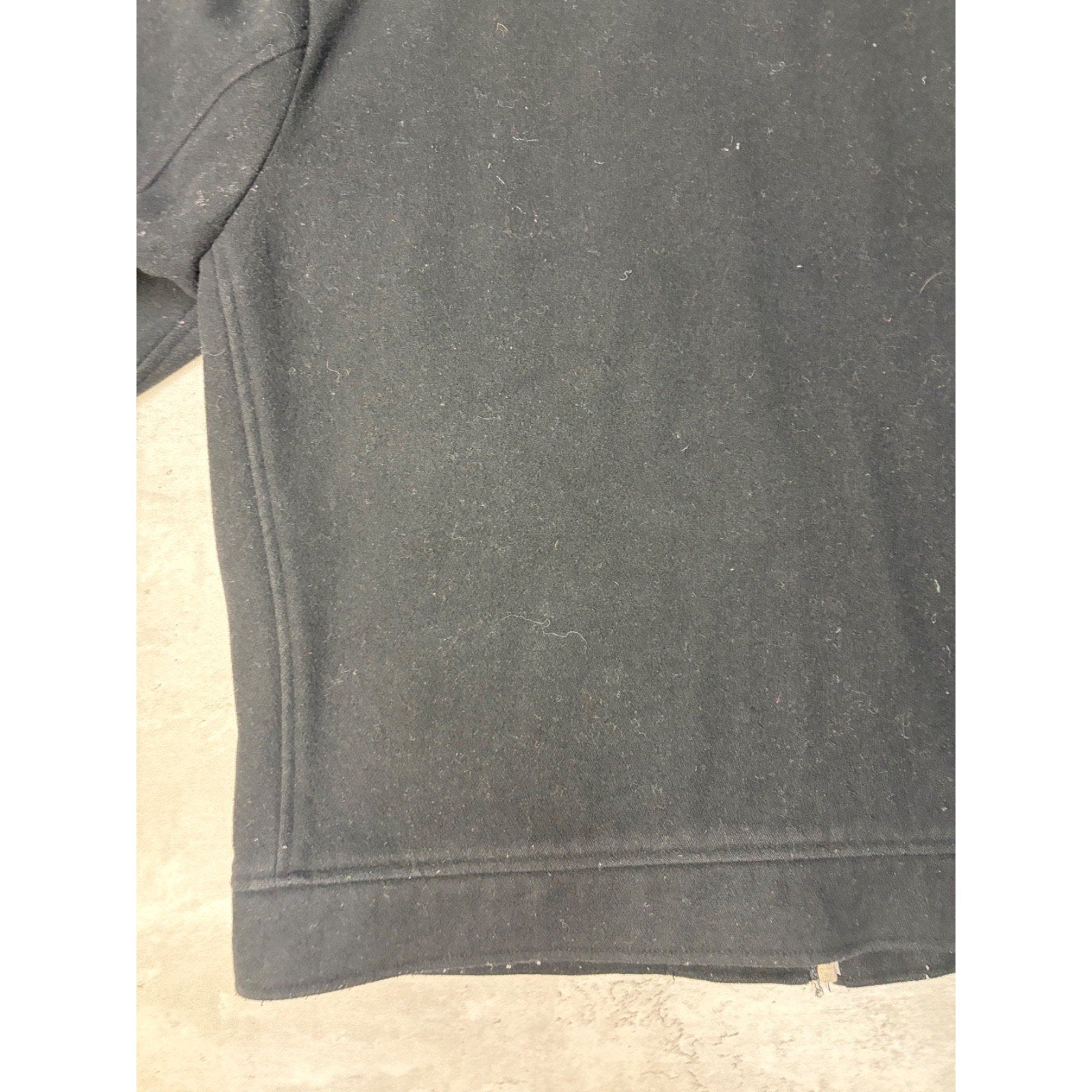 Vintage Gap Heavyweight Full Zip Black Collared Jacket Size Large