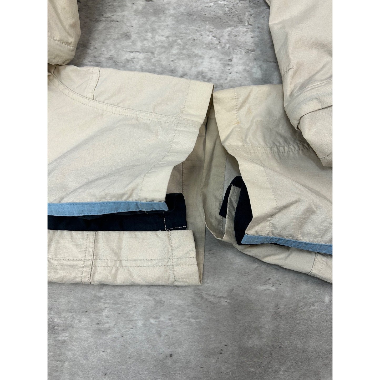 Vintage 2000s B.U.M Equipment Baggy Fit Convertible Nylon Track Pants Sz Medium