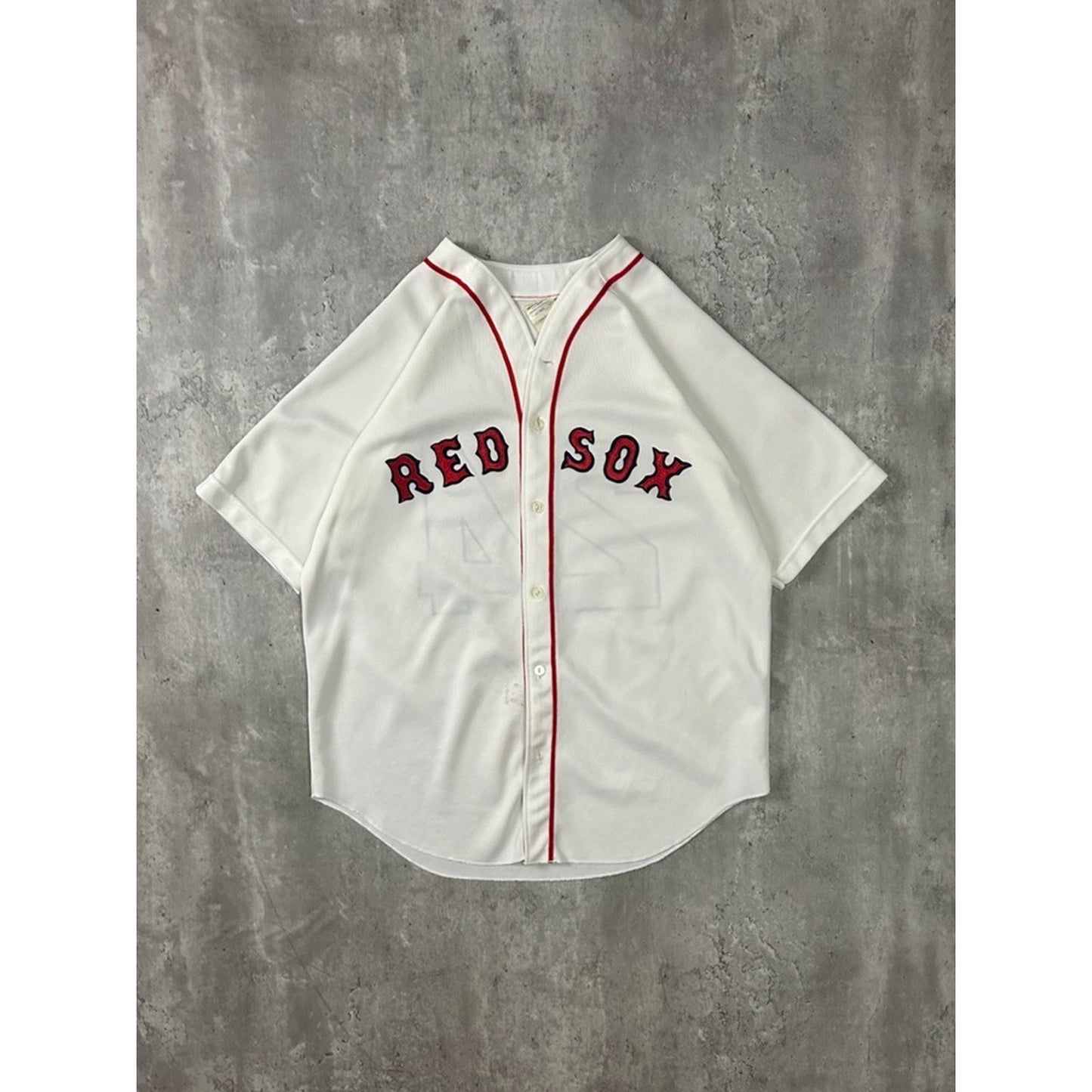 Vintage Manny Ramirez #24 Boston Red Sox MLB Stitched Baseball Jersey Size Large
