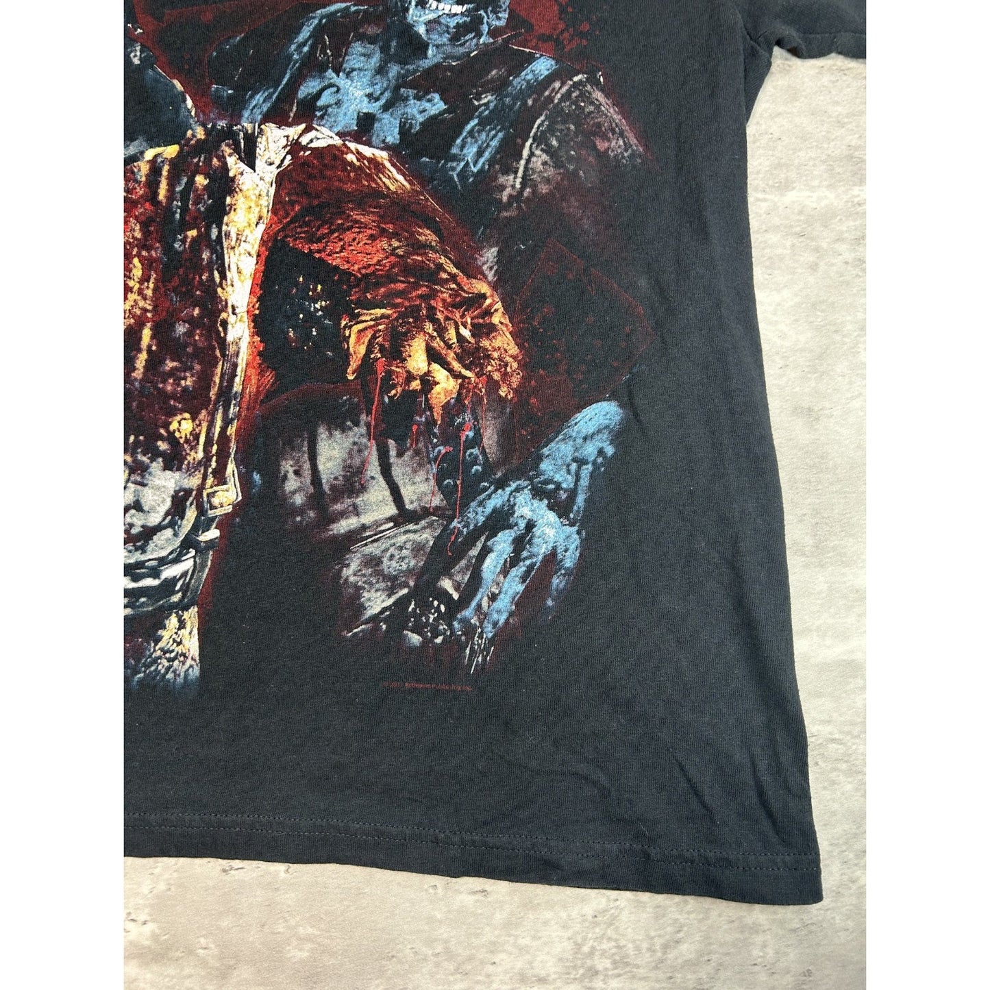 Call Of Duty Black Ops Zombies Big Graphic Video Game Promo T-Shirt Size XL