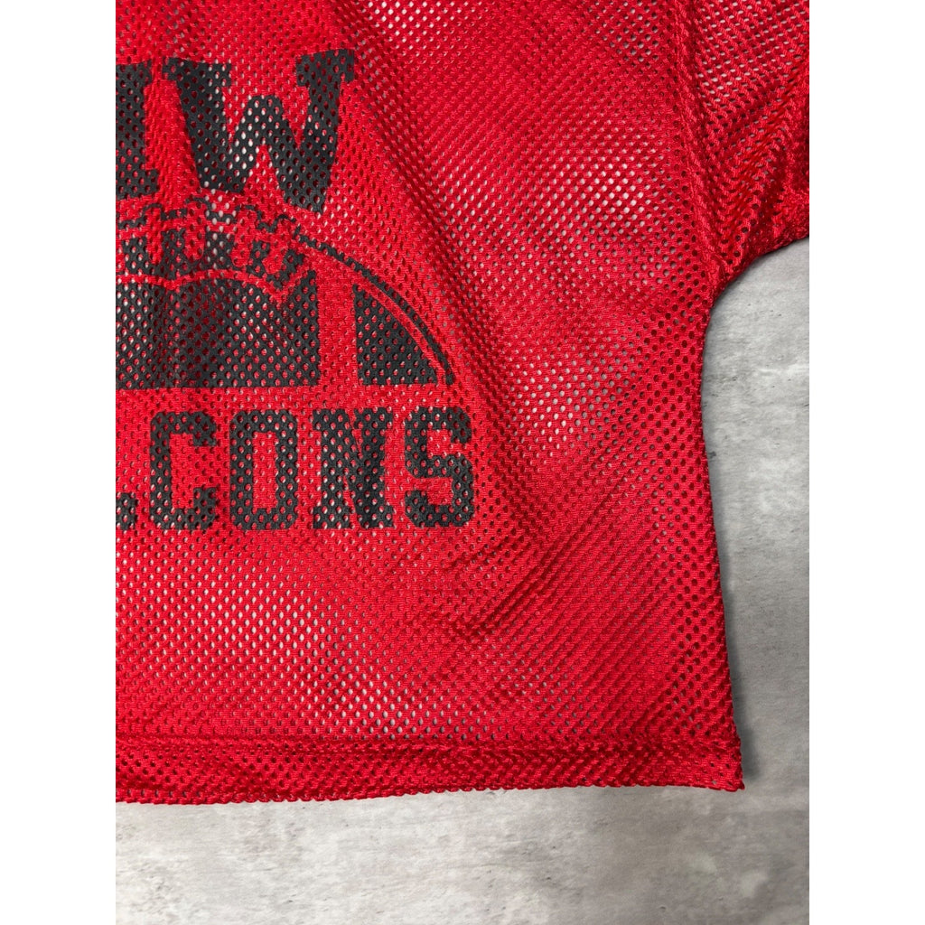 Vintage NW Falcons Football Graphic Mesh Jersey Size Medium