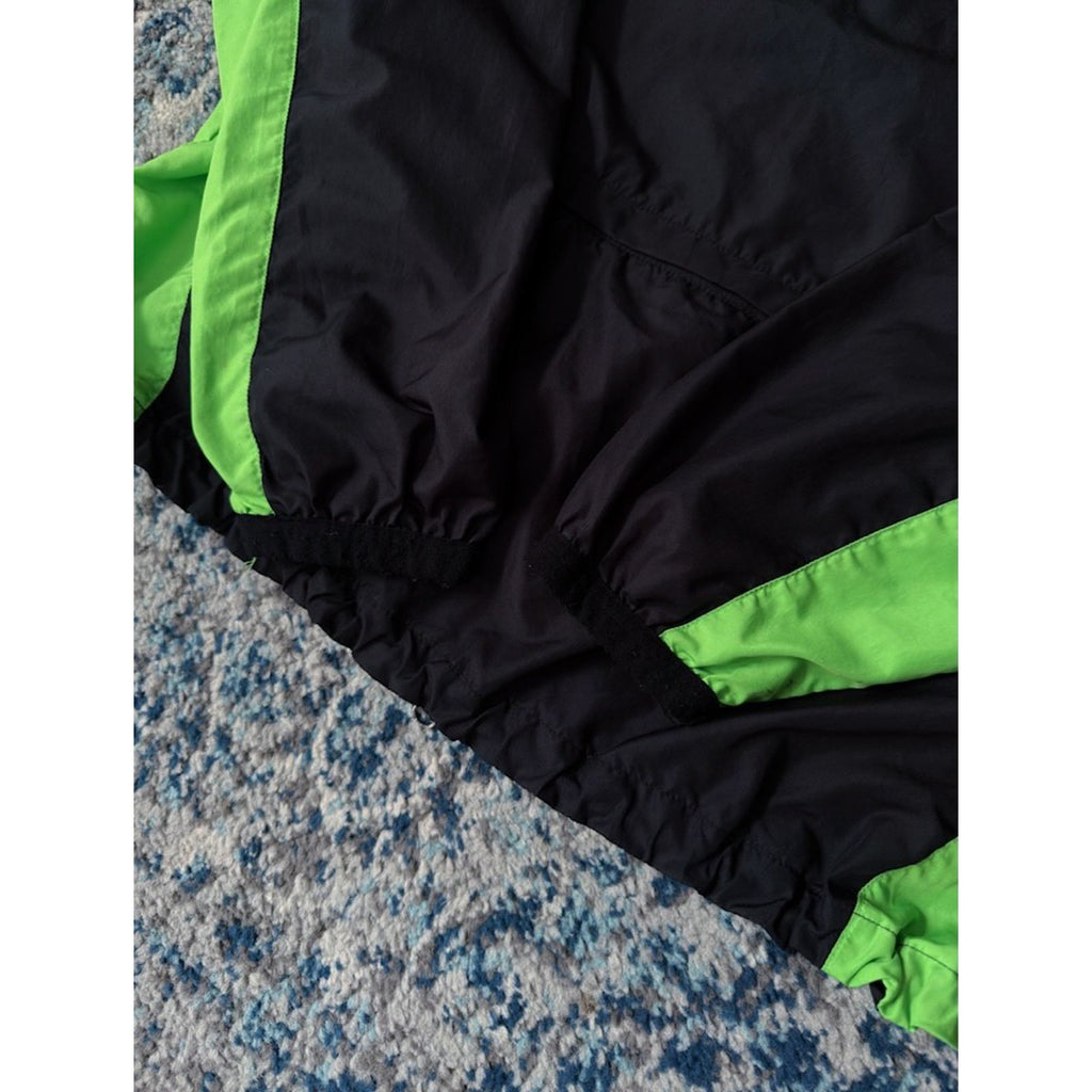 Vintage Nike Embroidered Mini Swoosh Full Zip Windbreaker Jacket Size Large