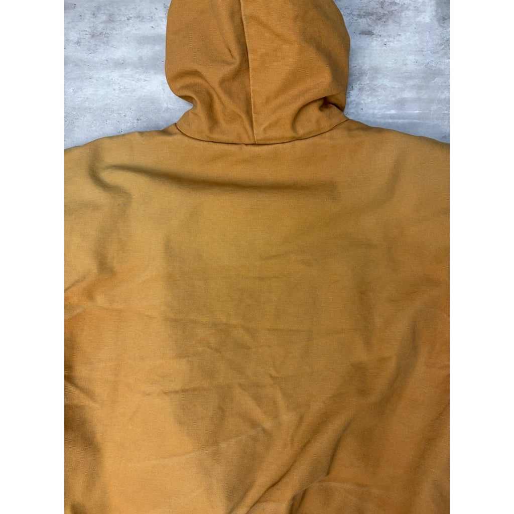 Vintage Wear Guard Insulated Full Zip Insulated Hooded Workwear Jacket Sz Large
