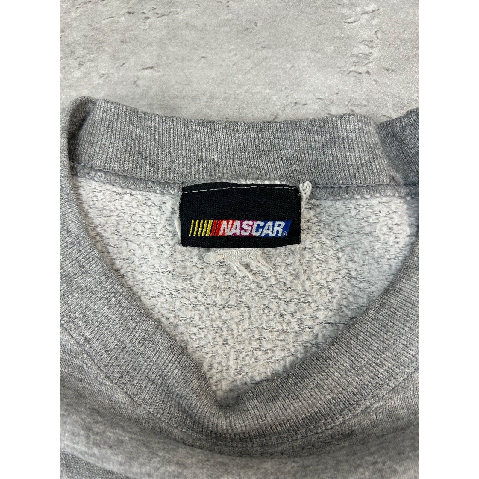Vintage Jimmie Johnson #48 Nascar Racing Spellout Graphic Sweatshirt Size XL