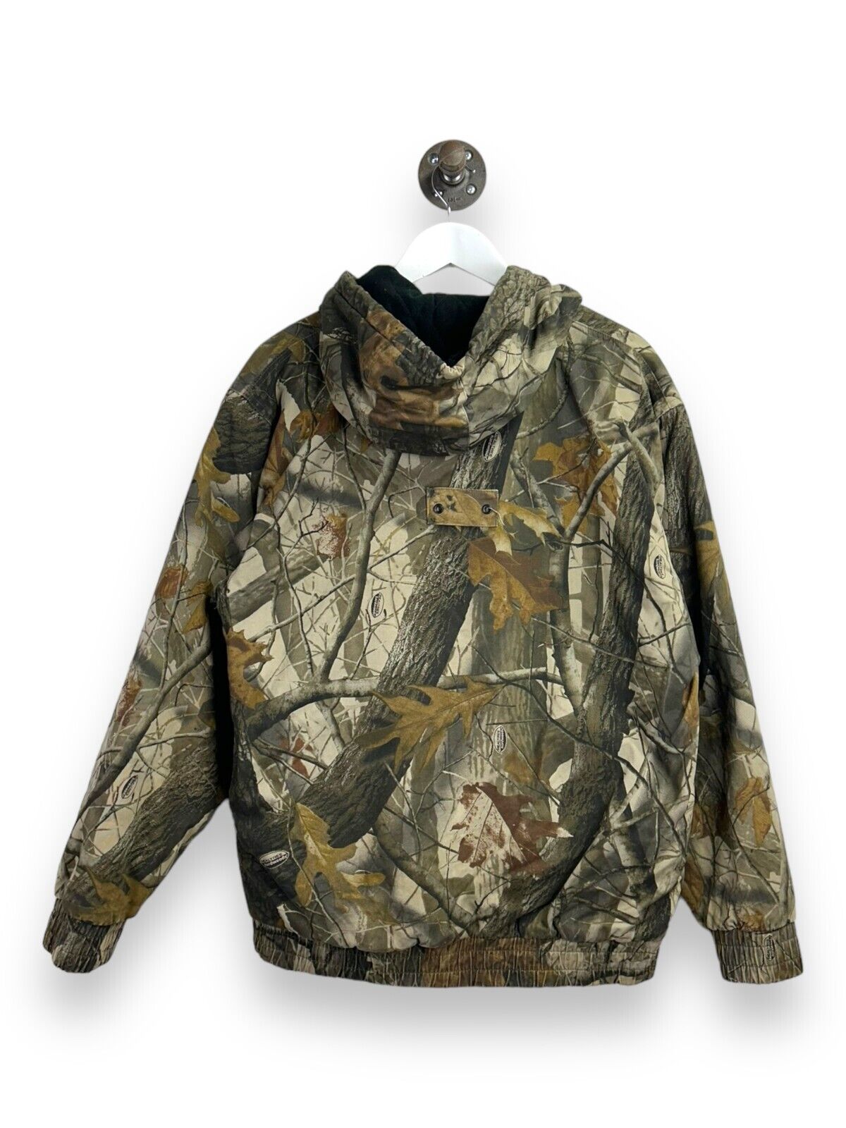 Outfitters Ridge Real Tree Hardwoods Camo Full Zip Hunting Jacket Size Medium