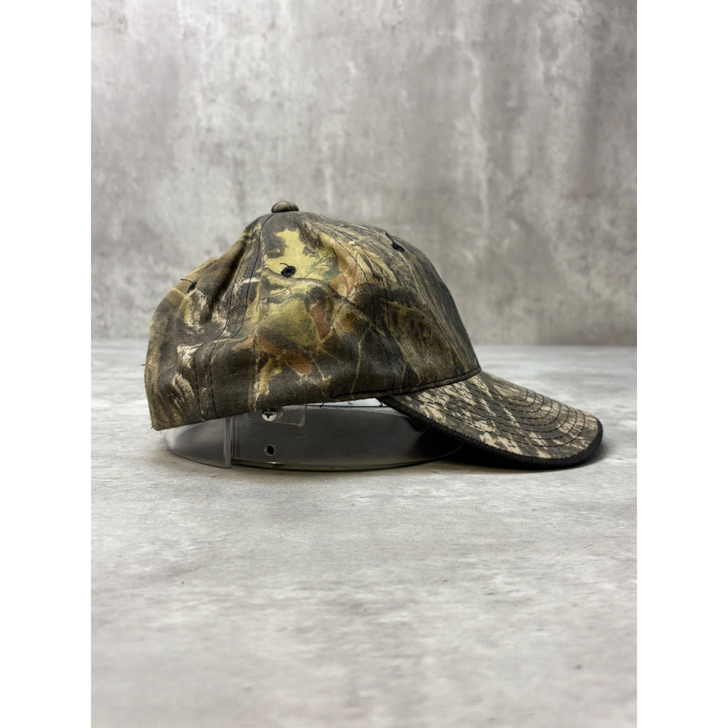 Vintage Blank Camo Hunting Snapback Hat OSFA