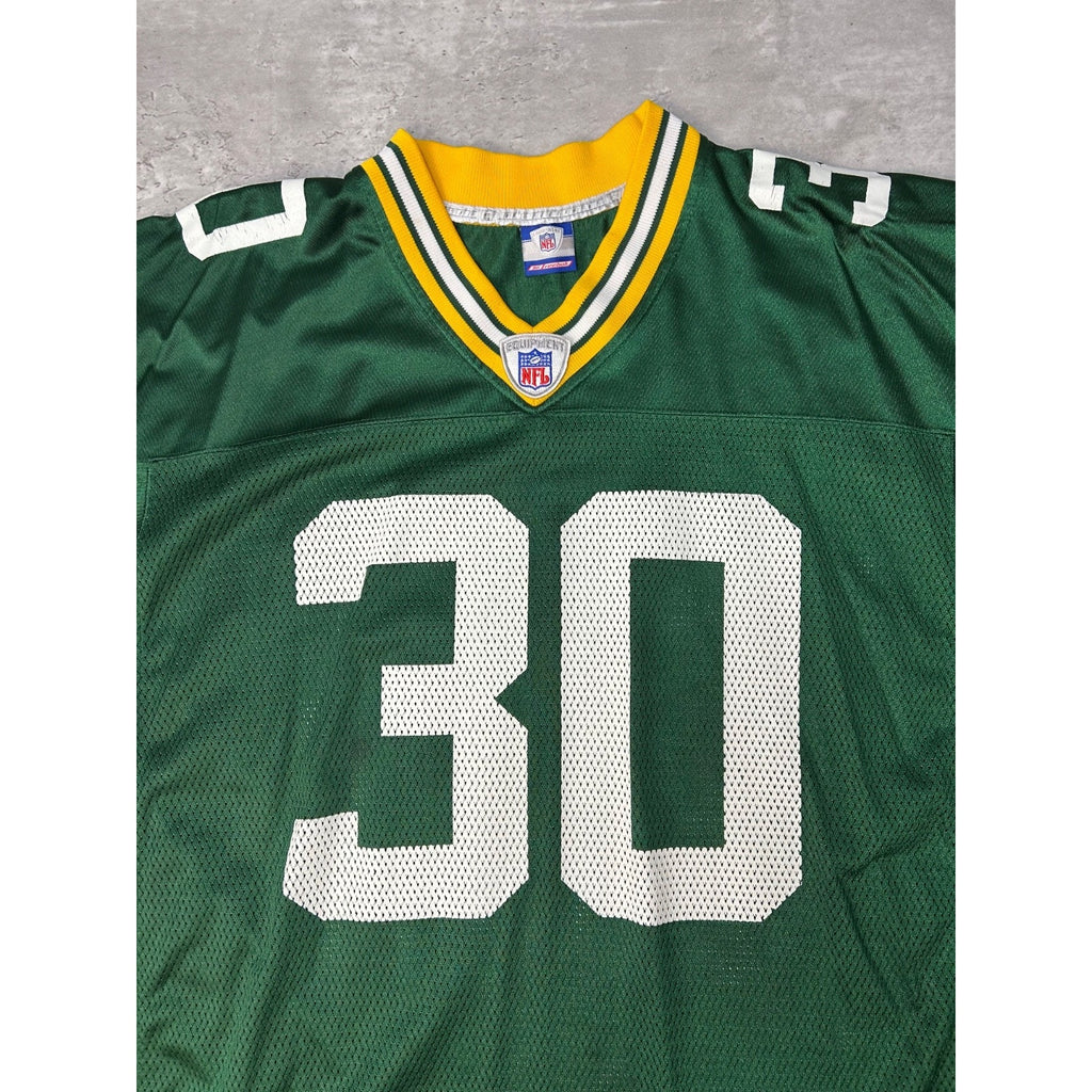 Vintage Ahman Green #20 Green Bay Packers NFL Reebok Jersey Size Large