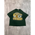 Vintage 1994 Green Bay Packers NFL Spellout Graphic Football T-Shirt Size Large