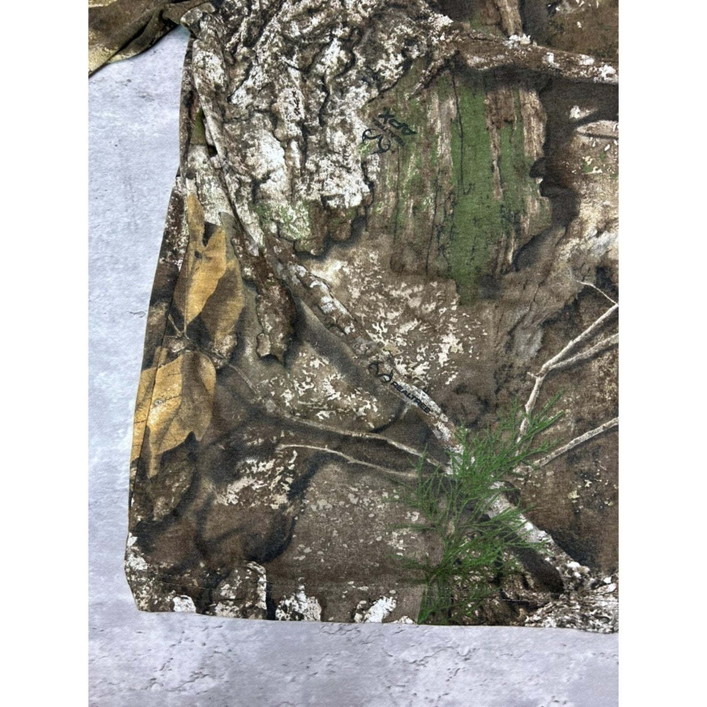 Real Tree APX Tree Camo Long Sleeve Hunting T-Shirt Size XL