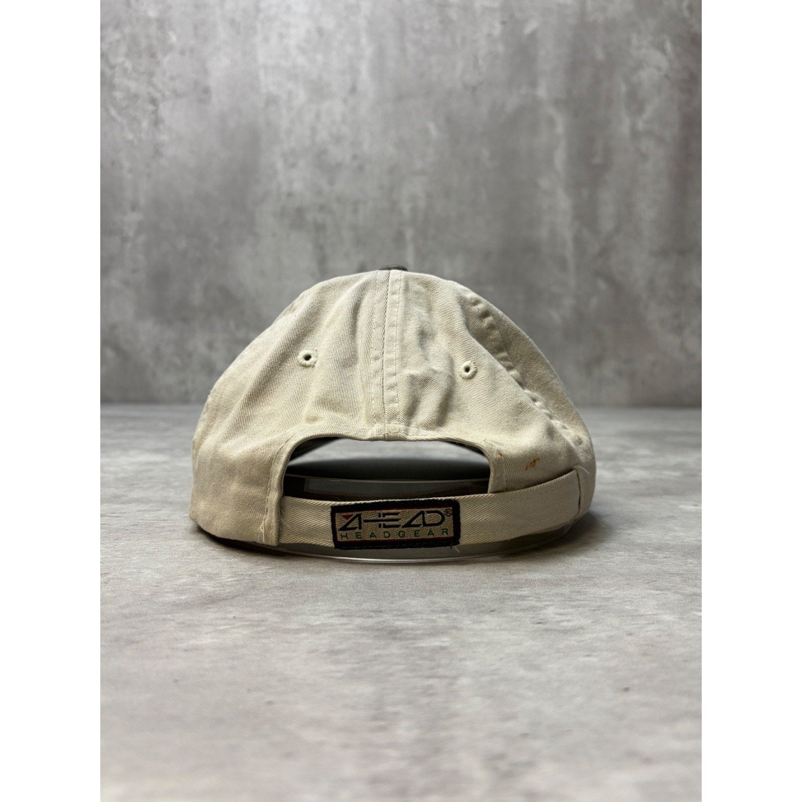 Vintage Painted Desert Golf Club Embroidered Spellout Logo Strapback Hat OSFA