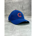 Vintage 90s Chicago Cubs MLB Embroidered Logo Baseball Snapback Hat OSFA Blue