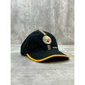 Vintage 90s Pittsburgh Steelers NFL Embroidered Logo Athletic Strapback Hat OSFA