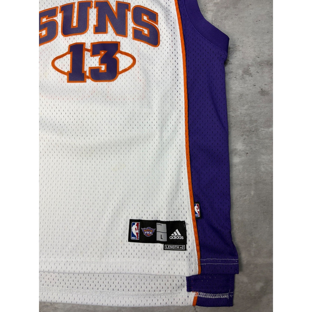 Vintage Steve Nash #13 Phoenix Suns NBA Adidas Basketball Jersey Size XL YOUTH