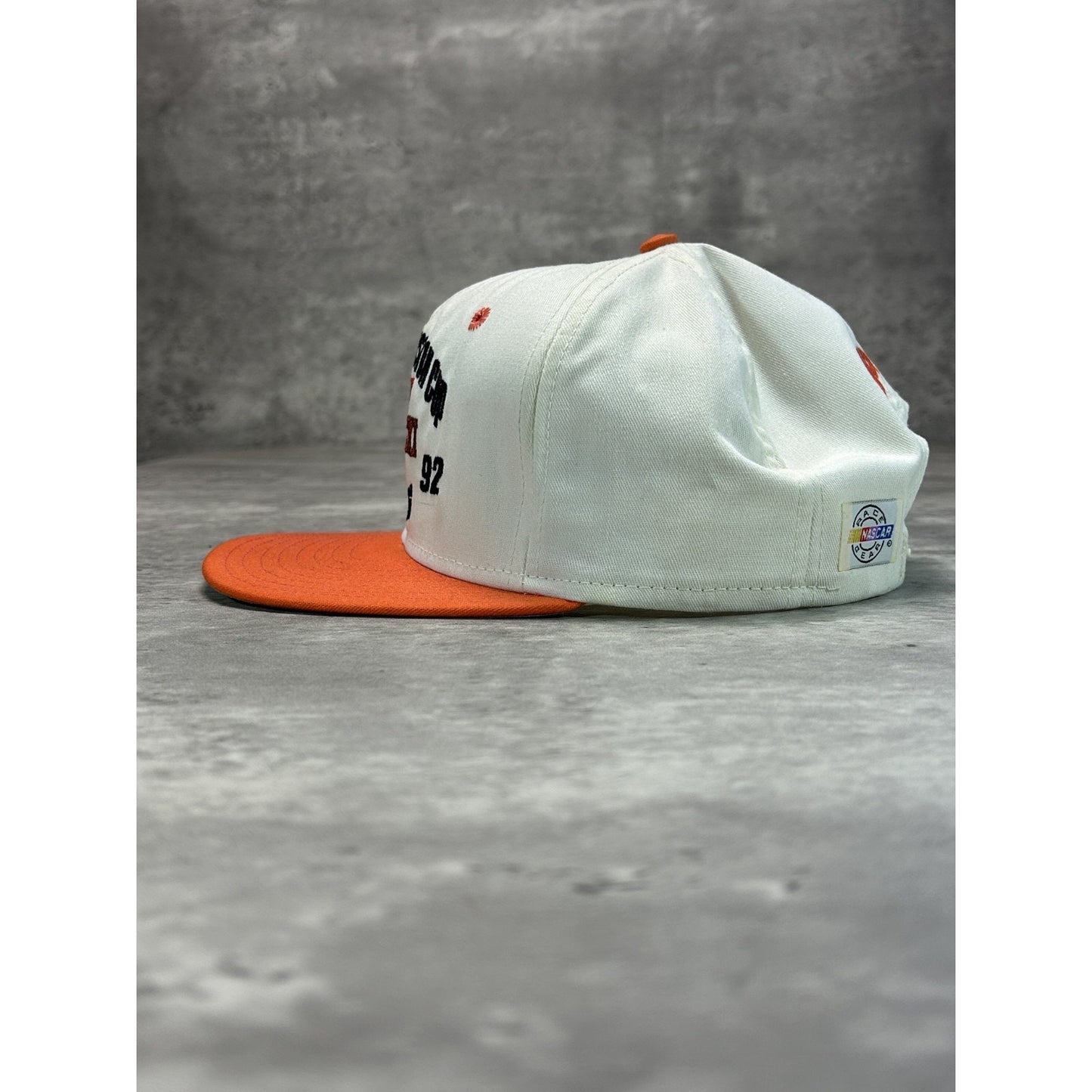 Vintage 90s Alan Kulwicki #7 Hooters Racing Embroidered Nascar Snapback Hat OSFA