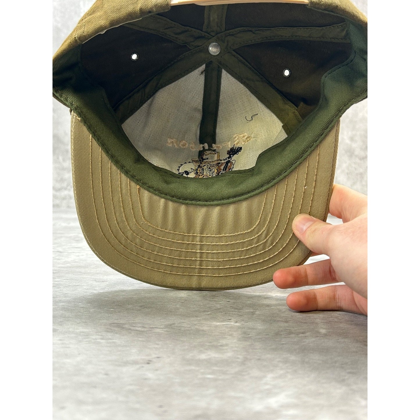 Vintage 90s Branson Country Music Embroidered Spellout Snapback Hat OSFA