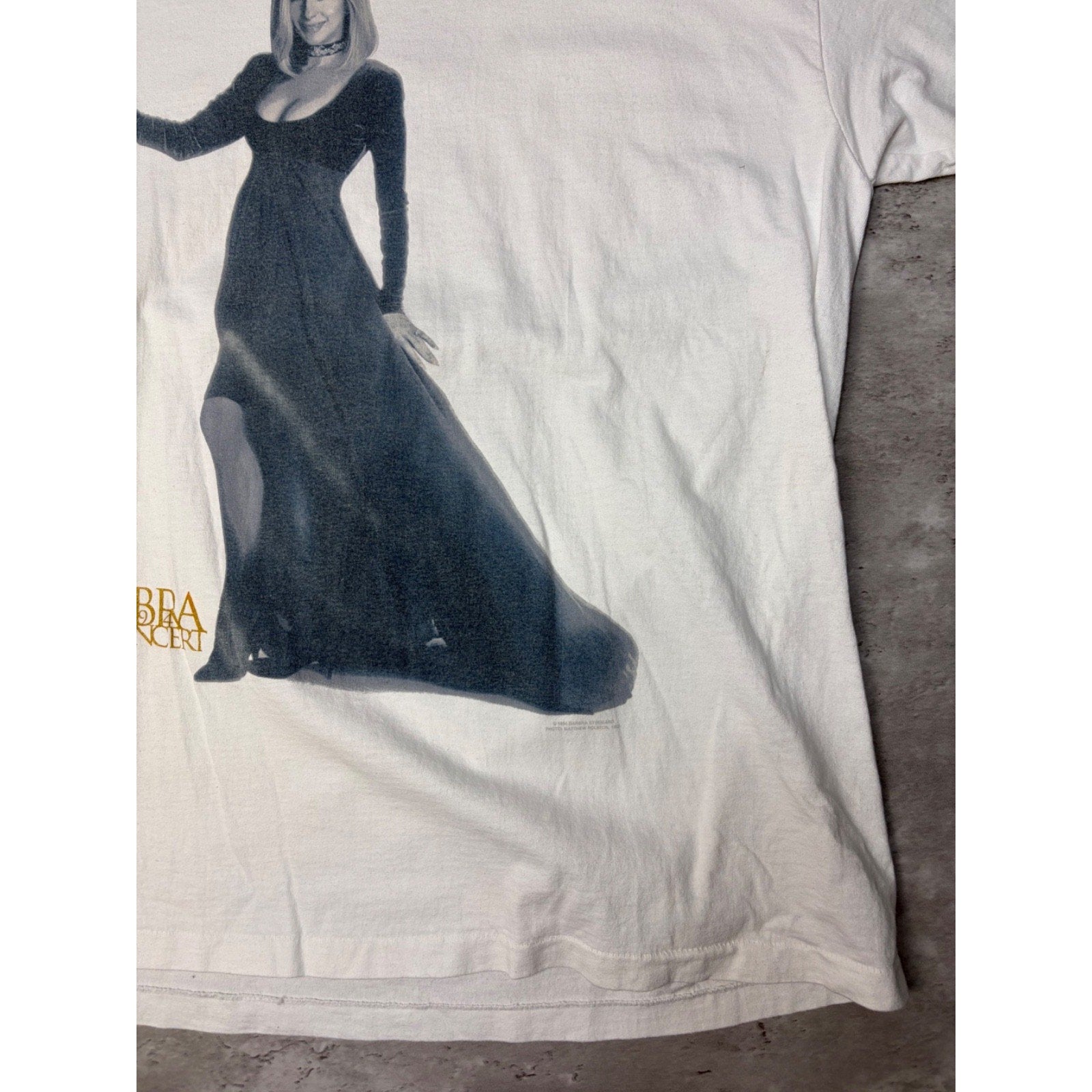 Vintage 1994 Barbara Streisand The Concert Live Music T-Shirt Size XL
