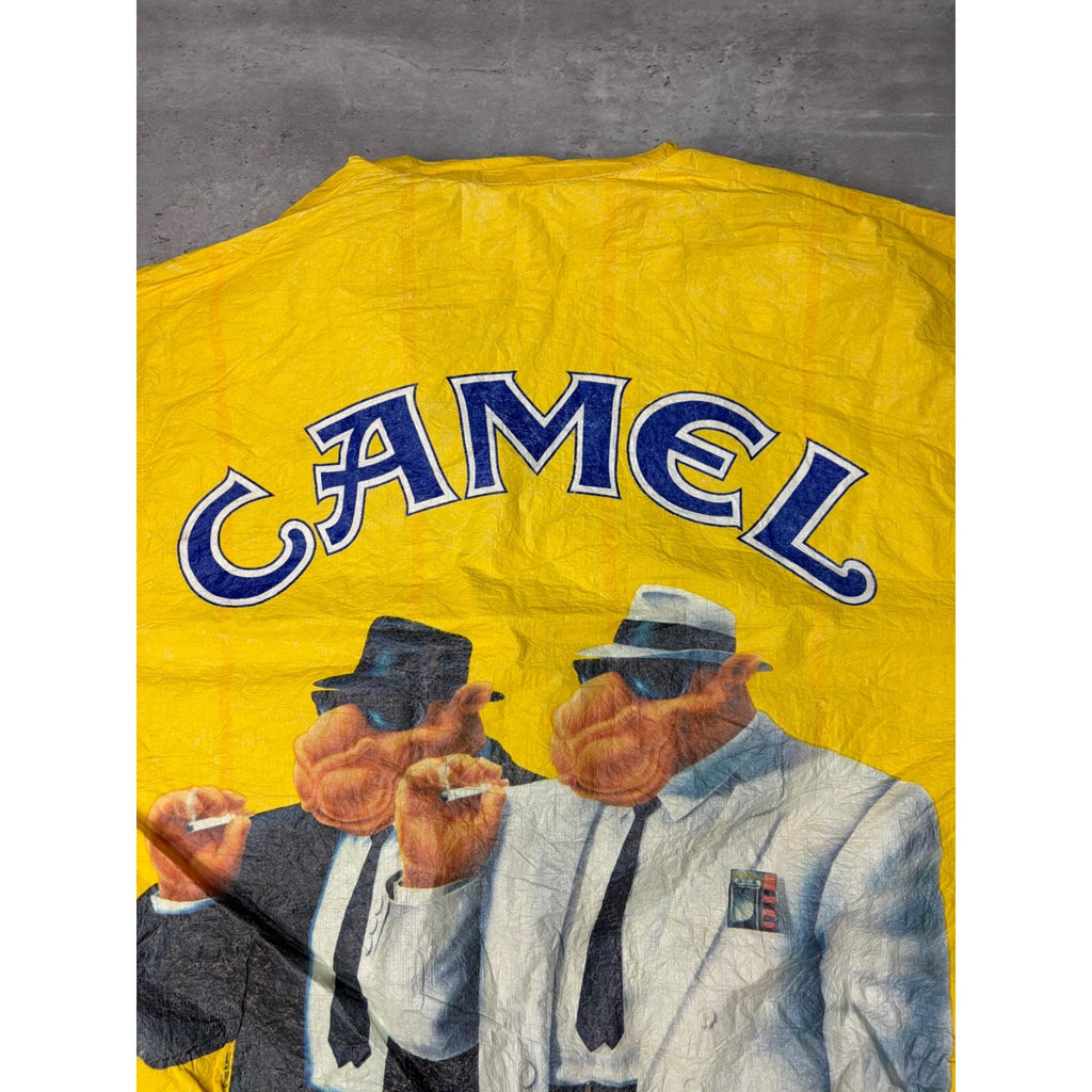 1992 Joe Camel Blues Brothers Lightweight Graphic Windbreaker Jacket Size XL