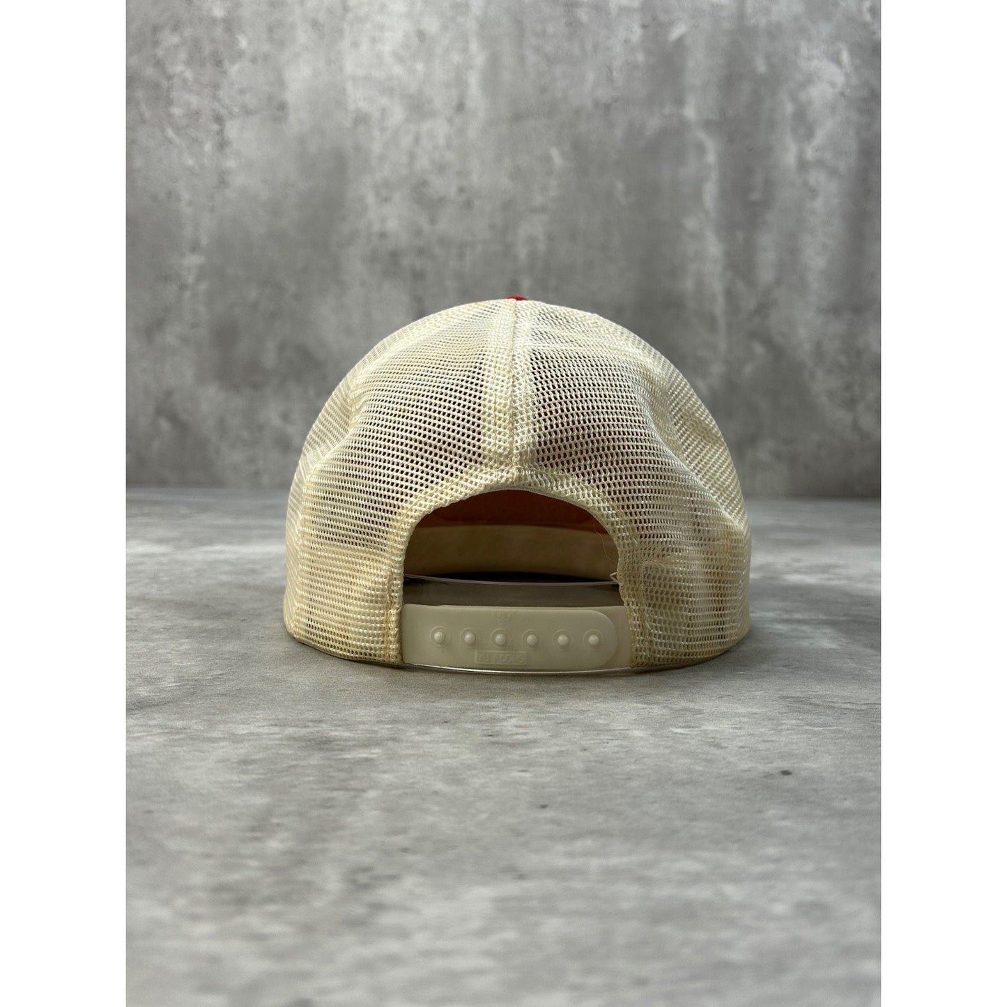 Vintage 80s McCammon Electric Embroidered Patch Trucker Snapback Hat OSFA