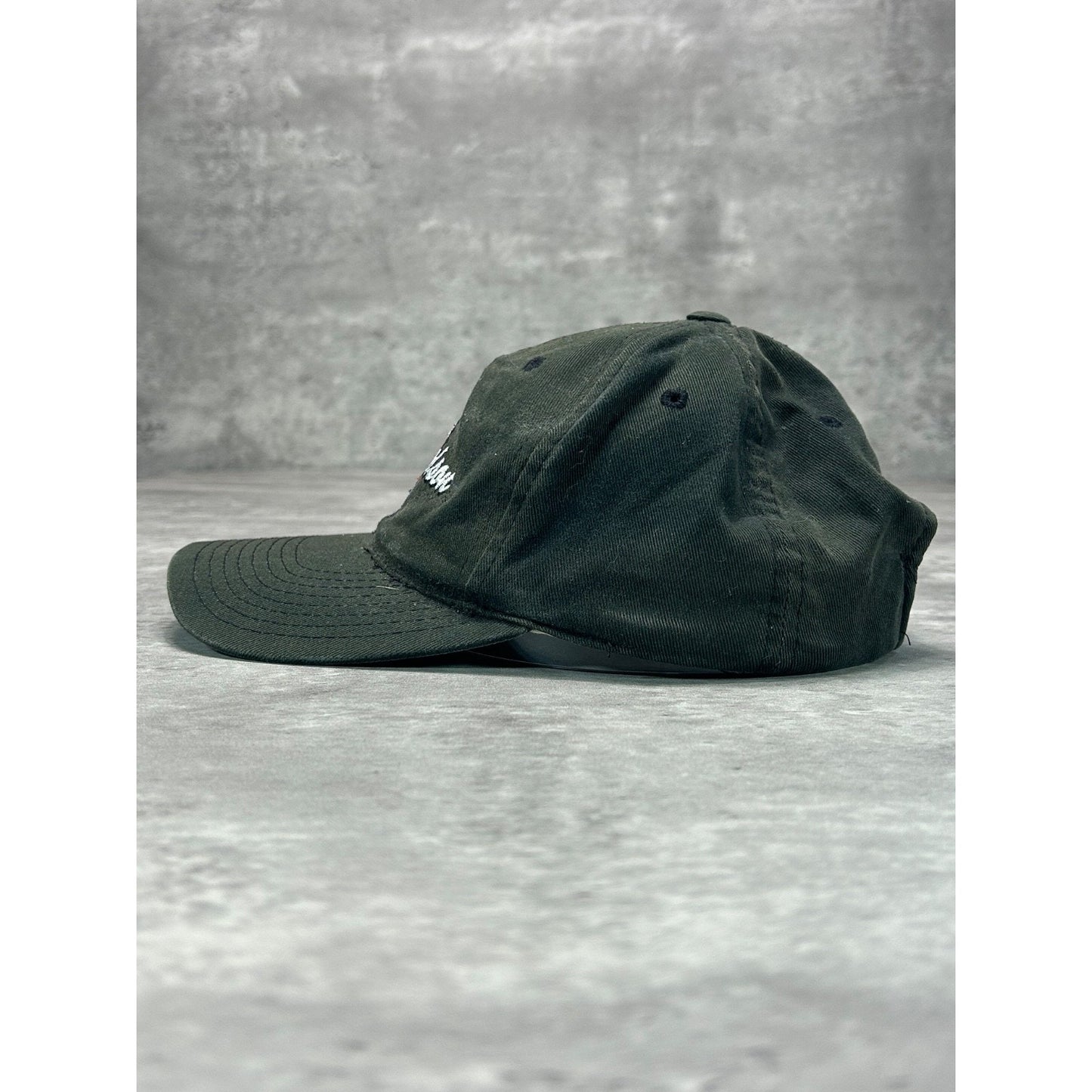 Vintage Harley Davidson Motorcycles Embroidered Spellout Snapback Hat OSFA