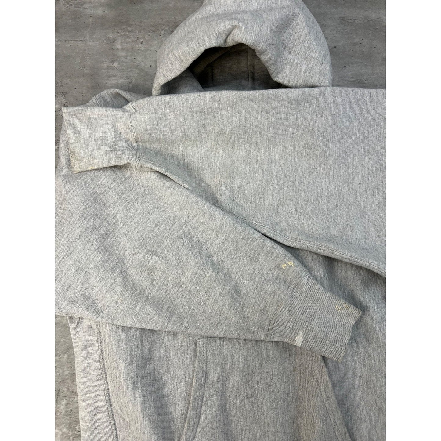 VTG 90s UNC Tarheels NCAA Champion Reverse Weave Hooded Sweatshirt Size XL