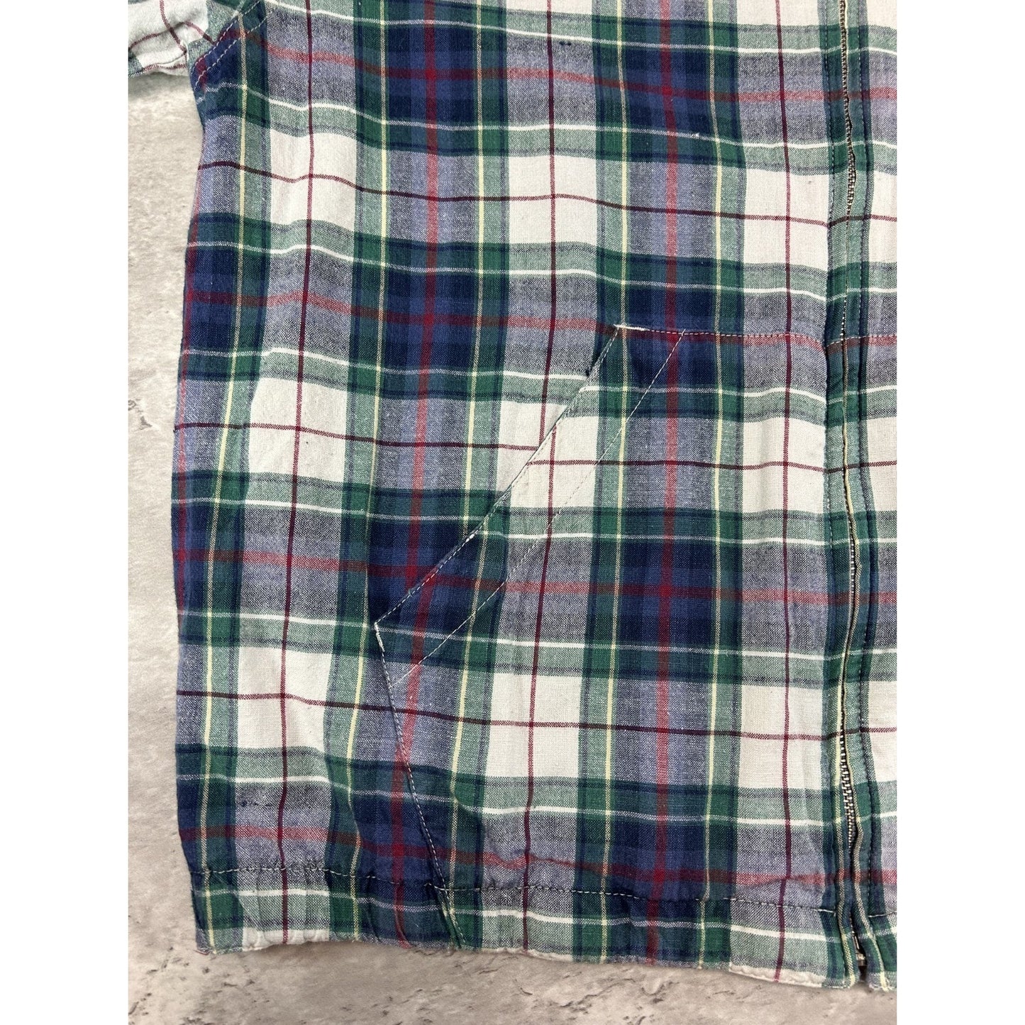 Vintage 90s Womens Eddie Bauer Plaid Reversible Harrington Style Jacket Medium