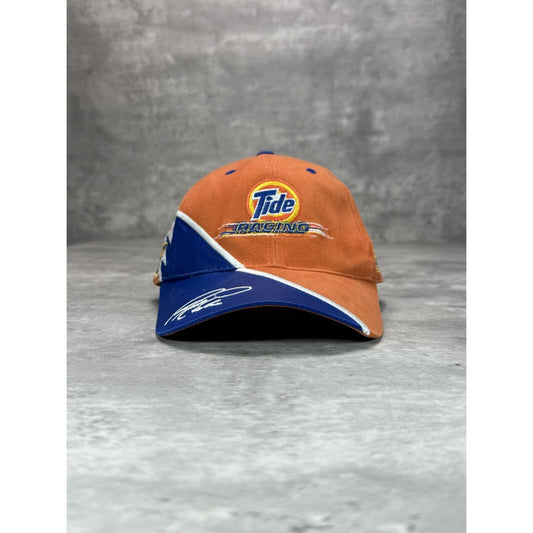 Vintage Ricky Craven #32 Nascar Tide Racing Embroidered Strapback Hat OSFA