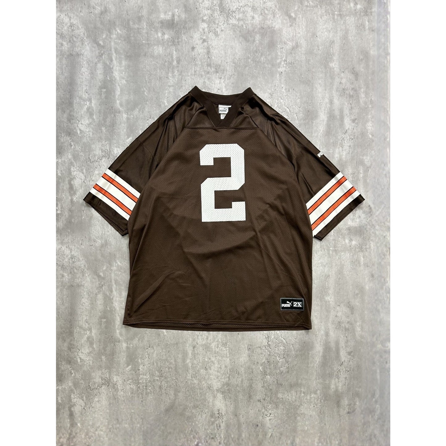 Vintage Tim Couch #2 Cleveland Browns NFL Puma Football Jersey Size 2XL
