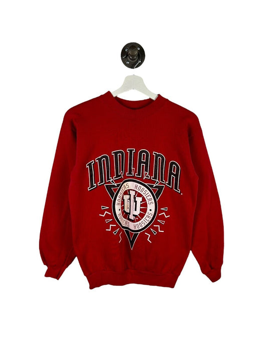 Vintage 90s Competitor Indiana Hosiers NCAA Big Graphic Sweatshirt Size Medium