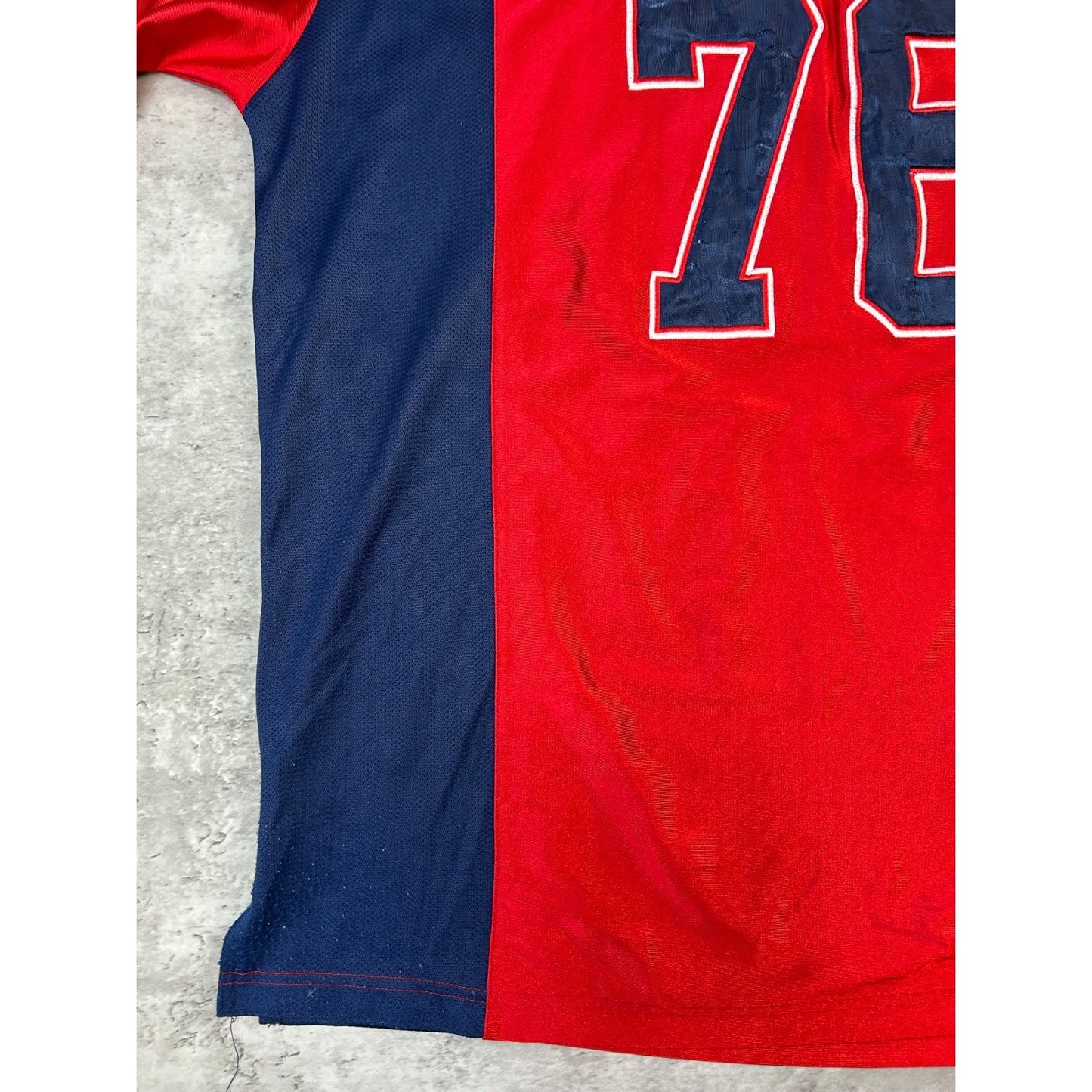 Vintage Budweiser #76 Stitched Beer Promo Football Jersey Size 2XL