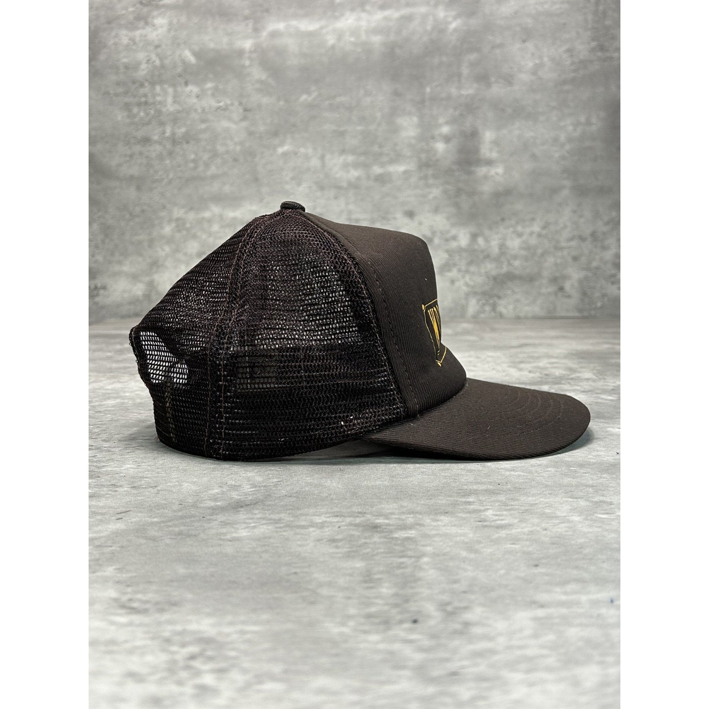 Vintage 80s/90s Wooden Nickel Saloon Embroidered Trucker Snapback Hat OSFA