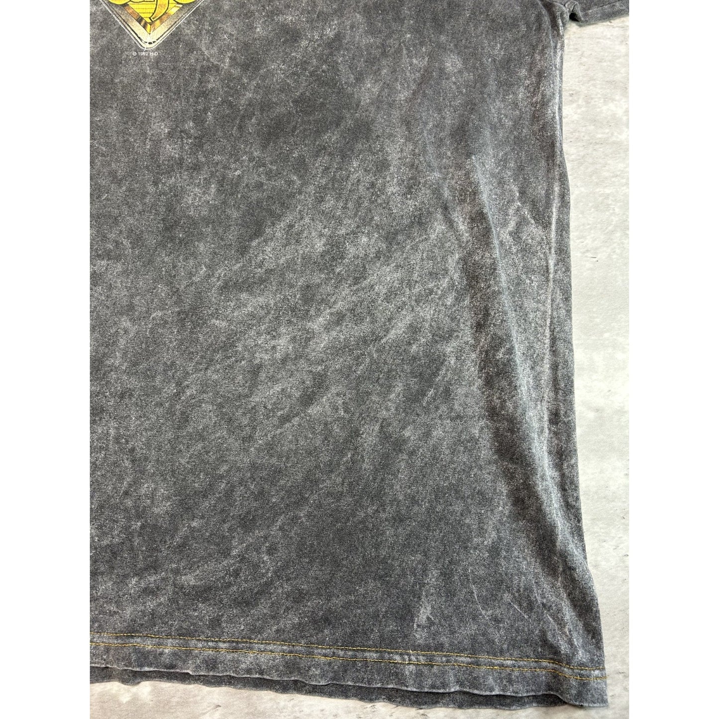 Vintage 1997 Harley Davidson Cafe Bald Eagle Graphic Spellout T-Shirt Size XL