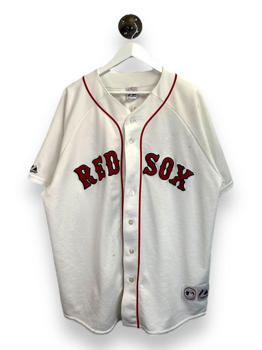 Vintage 2004 Curt Schilling #38 Boston Red Sox Majestic Stitched Jersey Size XL