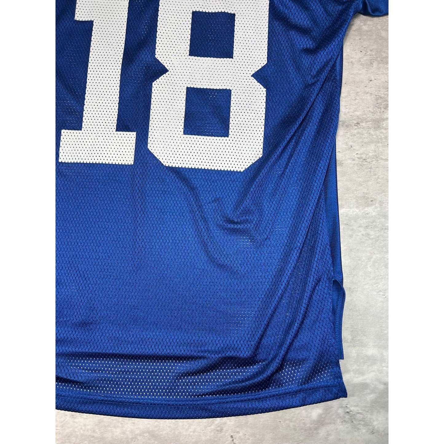 Vintage Peyton Manning #18 Indianapolis Colts NFL Reebok Football Jersey Medium