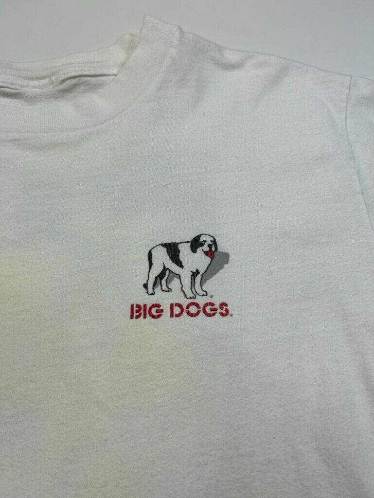 Vintage 1998 Big Dogs Lethal Woofin 4 Movie Parody Graphic T-Shirt Size Medium