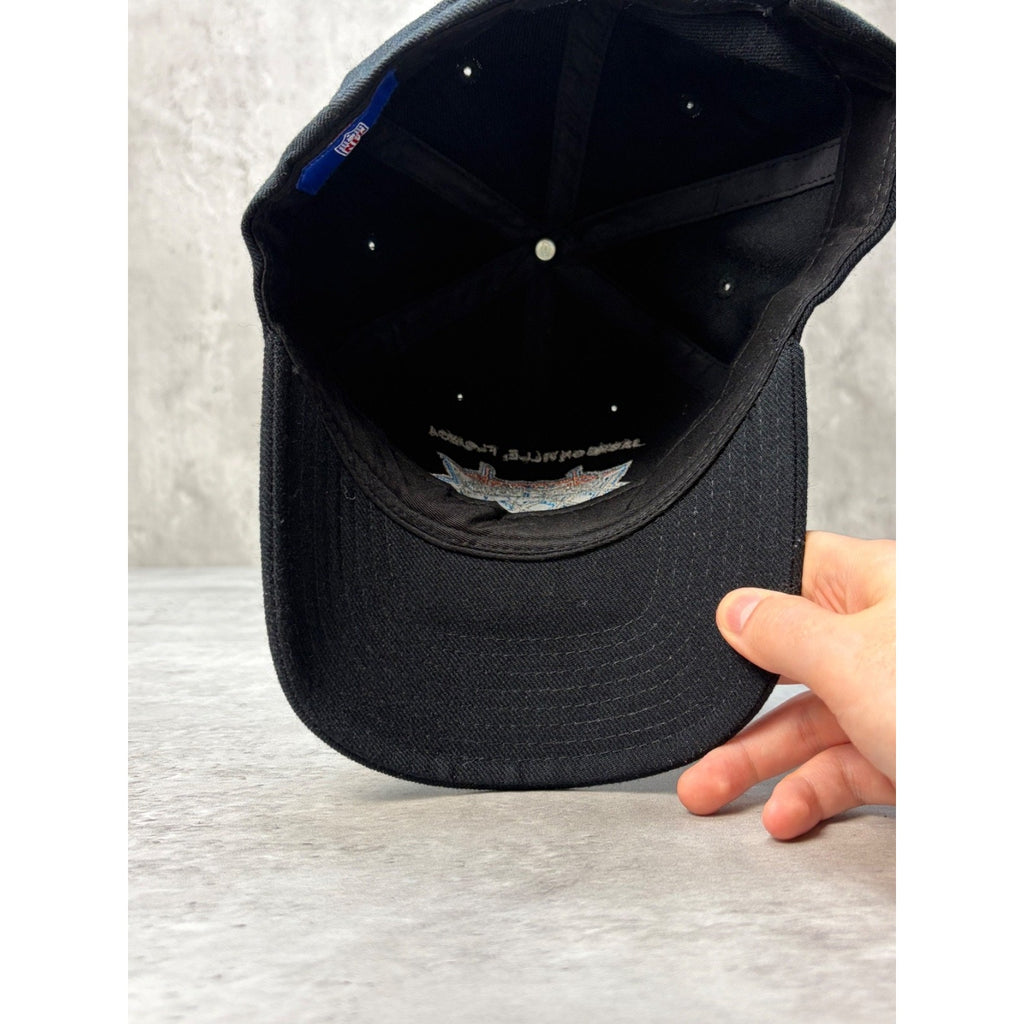 Vintage 2005 Superbowl XXXIX NFL Embroidered Logo Reebok Strapback Hat OSFA