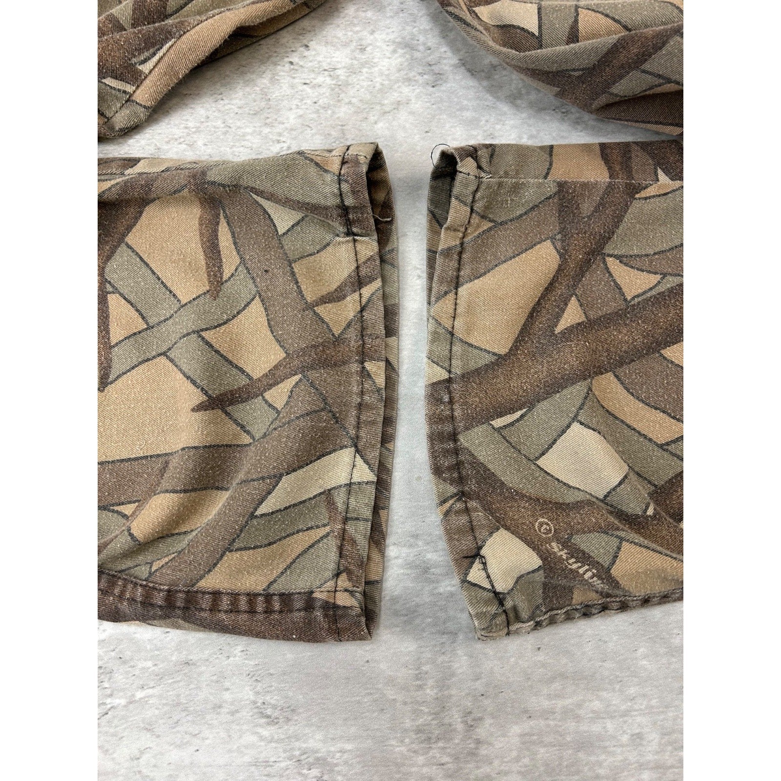 Vintage 1987 Streamline Camo Hunting Style Pants Shirt Size 39